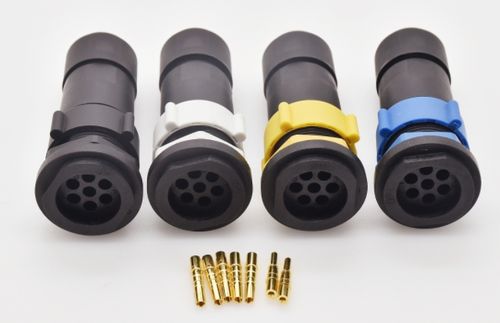 7芯带冷压针连接器